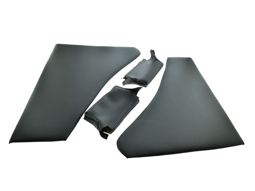 Seitenverkleidung Superelastik mit Armlehne schwarz, Satz