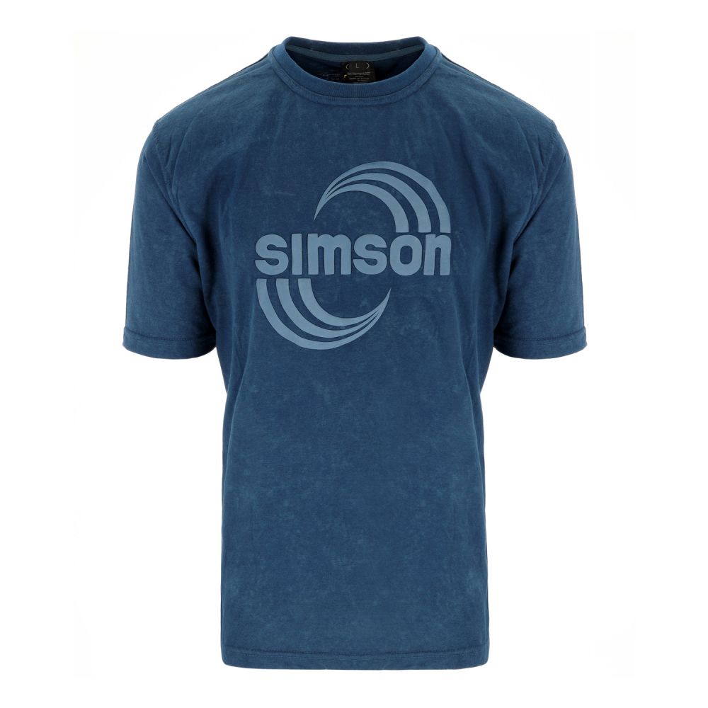 T-Shirt Acid-Washed SIMSON Logo PETROL T-Shirt Acid-Washed SIMSON Logo PETROL