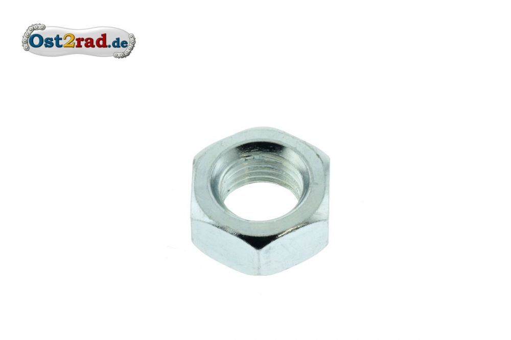 Sechskantmutter M12x1,25 Stahl verzinkt Feingewinde Sechskantmutter M12x1,25 Stahl verzinkt Feingewinde