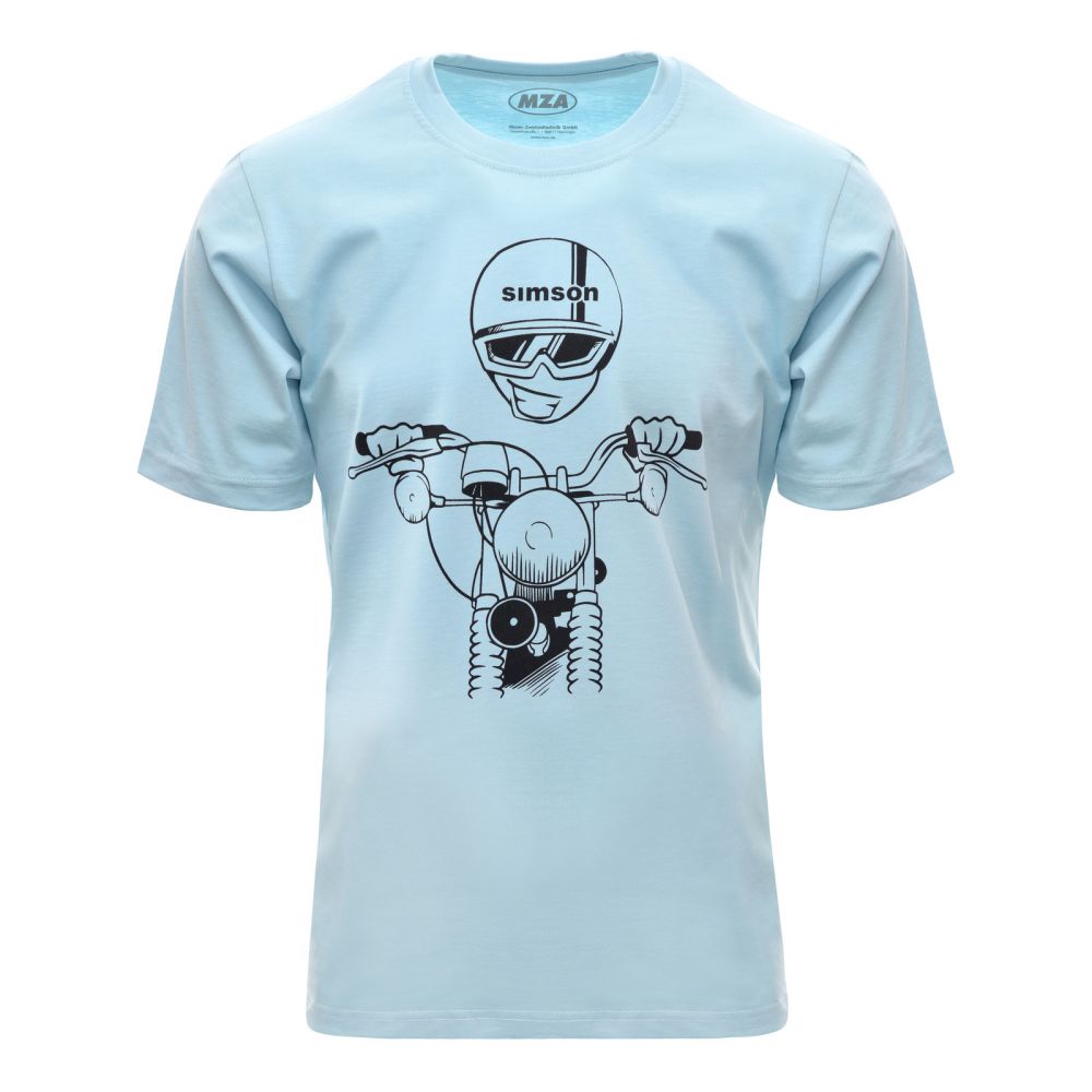 T-Shirt SIMSON S51 Kumpel hellblau T-Shirt SIMSON S51 Kumpel hellblau