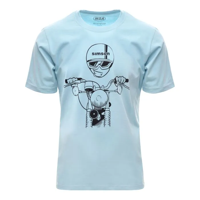 T-Shirt SIMSON S51 Kumpel hellblau