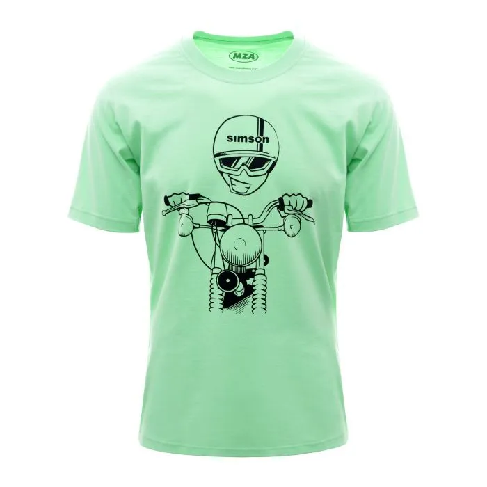 T-Shirt SIMSON S51 Kumpel mintgrün