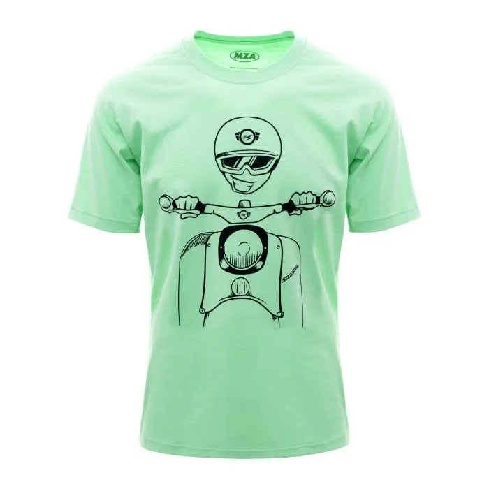T-Shirt SIMSON Schwalbe Kumpel mintgrün