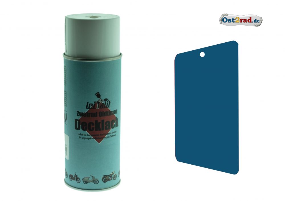 Spray, top coat + MZ SIMSON Leifalit 400ml, Olympic Blue