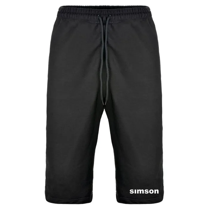 Sweathose knielang Herren SIMSON schwarz