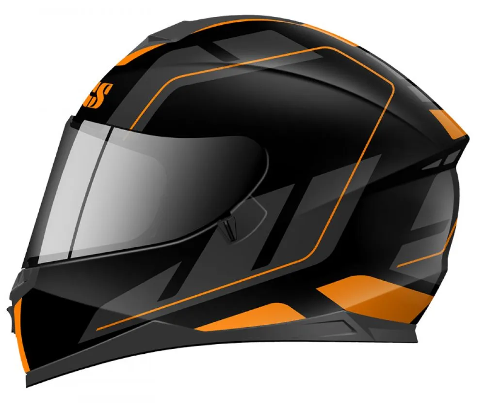 Integralhelm IXS 1100 2.0 matt-schwarz orange Integralhelm IXS 1100 2.0 matt-schwarz orange