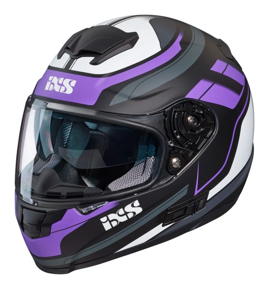 Integralhelm IXS 215 2.0 matt-schwarz pink weiss Integralhelm IXS 215 2.0 matt-schwarz pink weiss