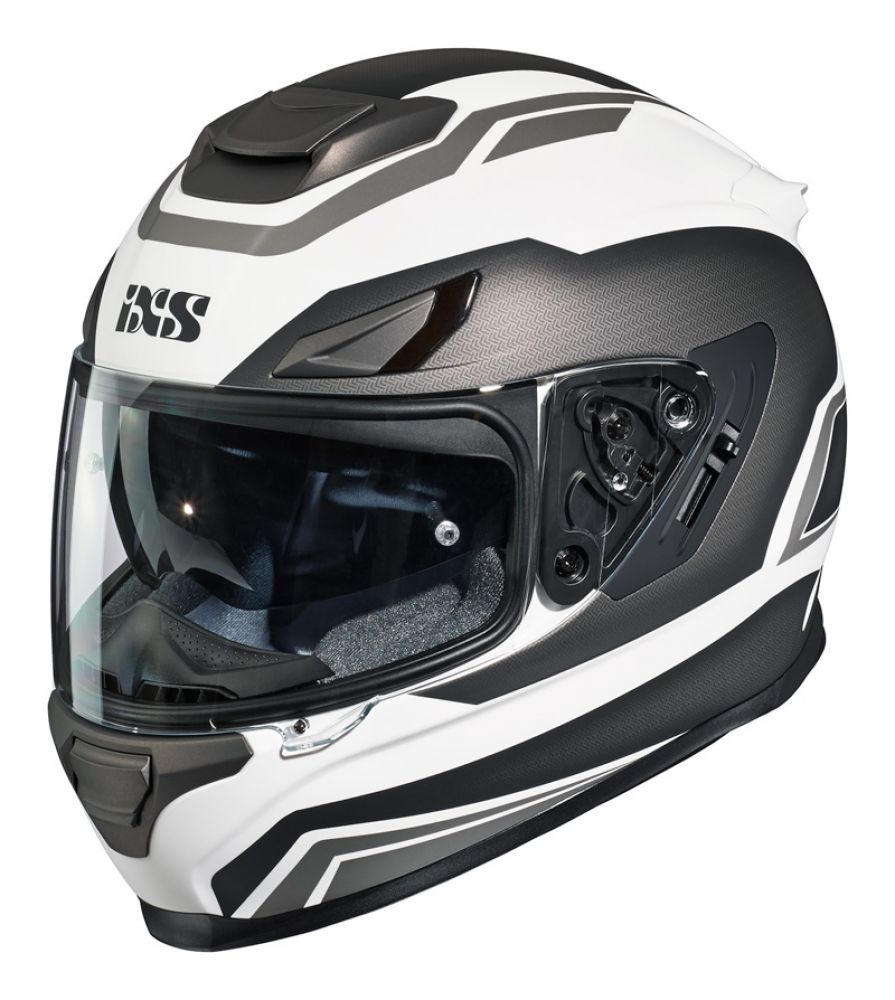 Integralhelm IXS 315 2.0 matt-weiss anthrazit grau Integralhelm IXS 315 2.0 matt-weiss anthrazit grau