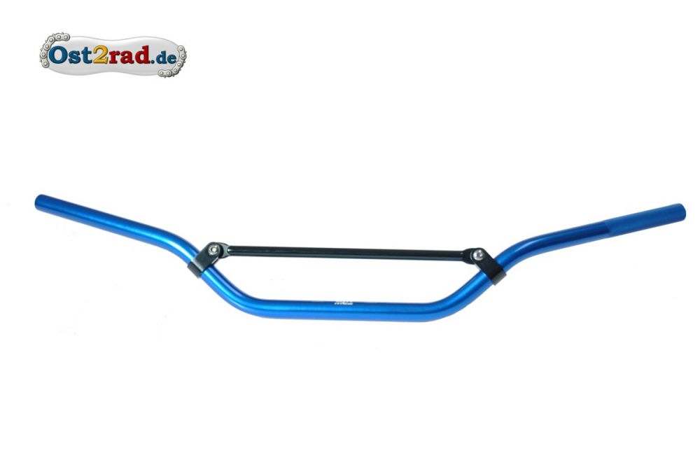 ABE Cross Lenker für Simson S50 S51 S53, Alu-Blau ABE Cross Lenker für Simson S50 S51 S53, Alu-Blau