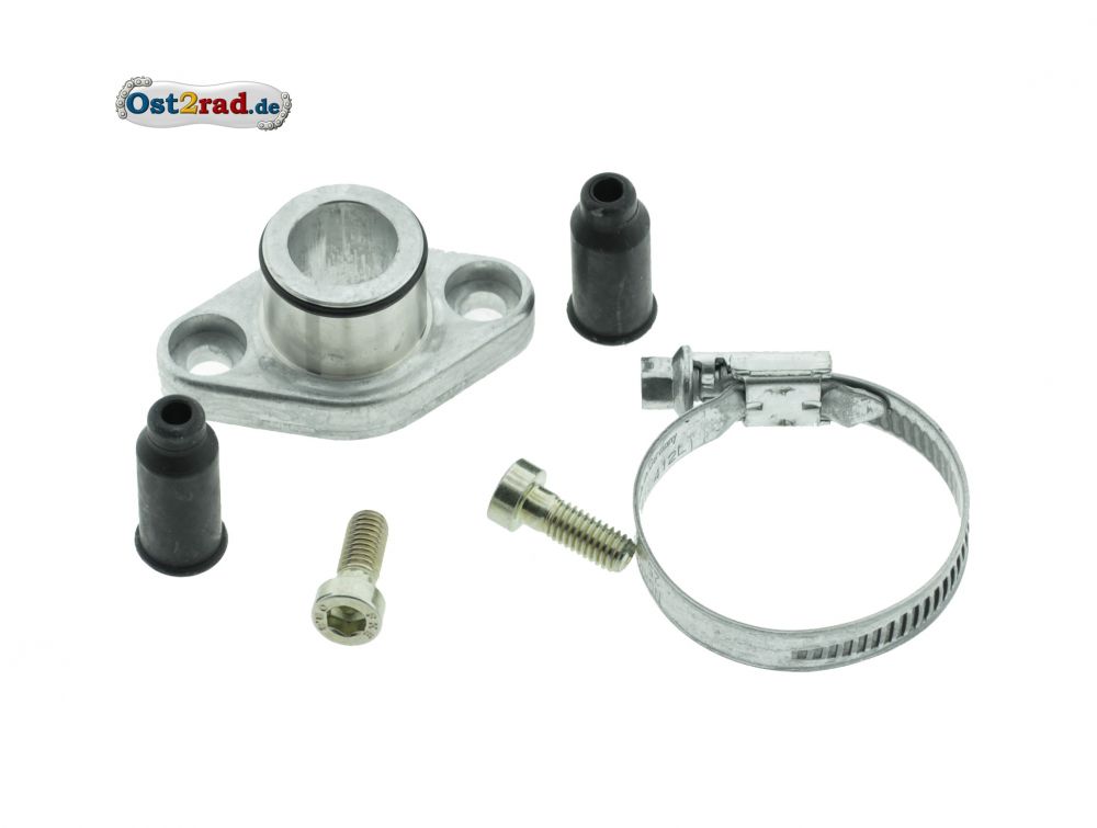SET Ansaugstutzen MIT ZUBEHÖR für BING-Vergaser Simson SET Ansaugstutzen MIT ZUBEHÖR für BING-Vergaser Simson