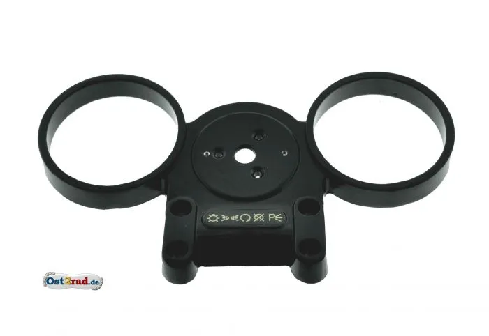 Holder for instruments MZ, glasses for revolution counter and speedometer