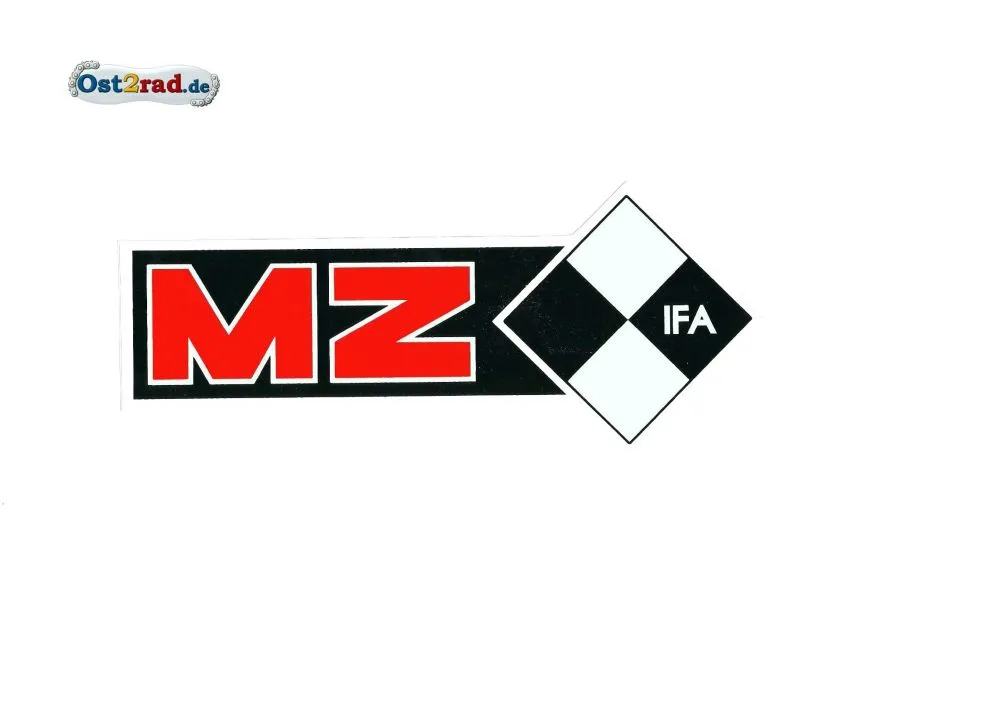 Sticker MZ IFA on the right Sticker MZ IFA on the right