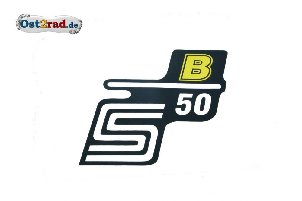 Sticker for page lid S50 B yellow Sticker for page lid S50 B yellow