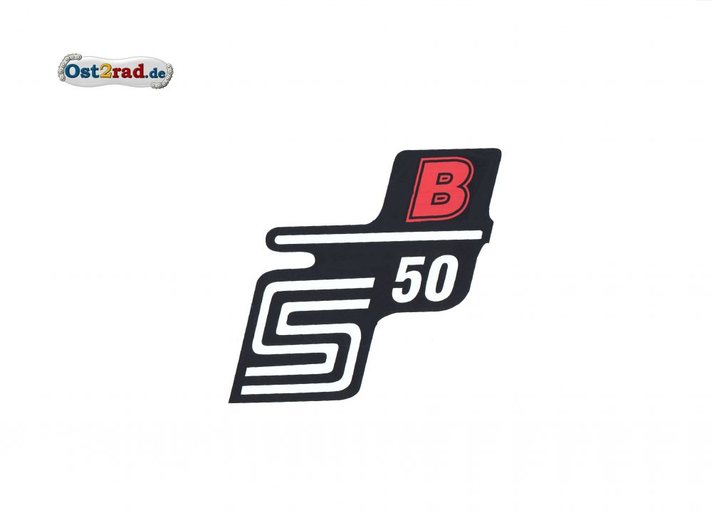 Sticker for page lid S50 B red Sticker for page lid S50 B red