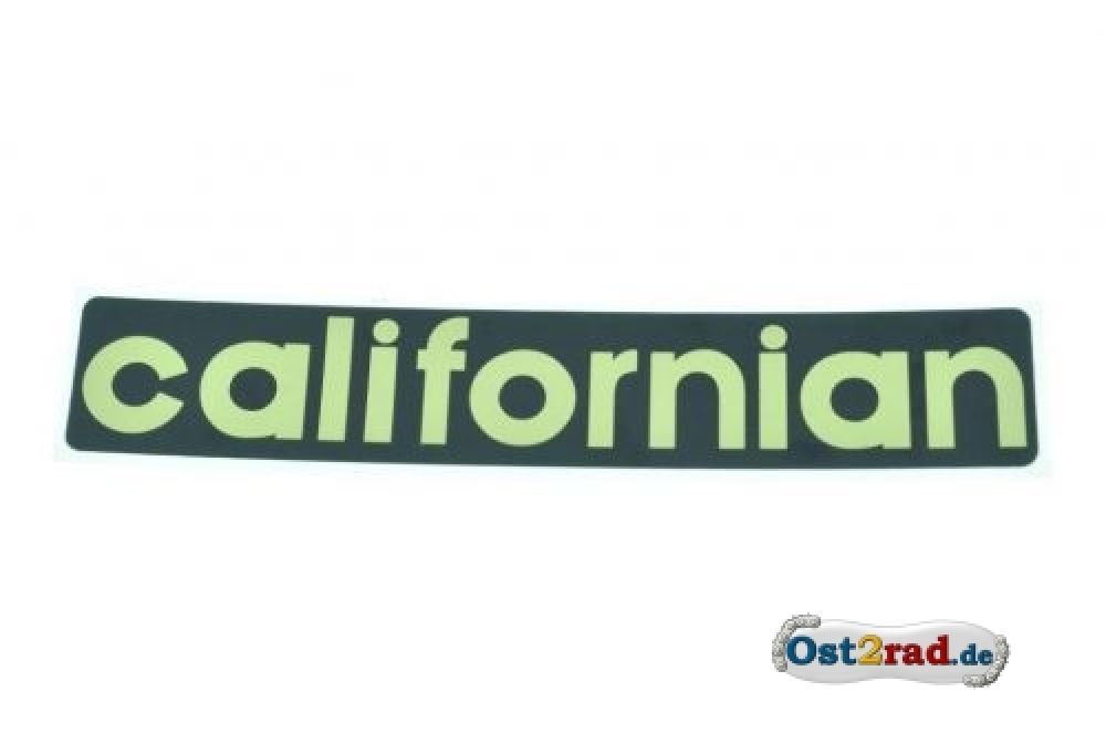 Aufkleber californian Seitendeckel Jawa California Aufkleber californian Seitendeckel Jawa California