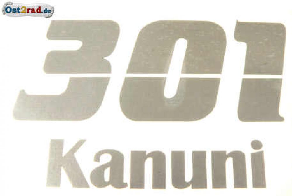 Sticker MZ ETZ 301 Kanuni Sticker MZ ETZ 301 Kanuni