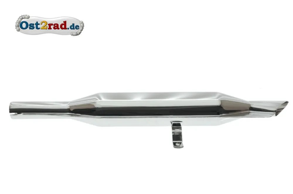 Auspuff Fisch SIMSON Touren 70cm ø40mm einteilig mit Blechkante Auspuff Fisch SIMSON Touren 70cm ø40mm einteilig mit Blechkante
