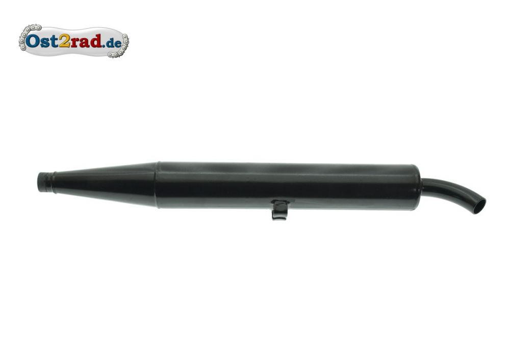 Auspuff kurz SIMSON S53 S83 ENDURO schwarz Auspuff kurz SIMSON S53 S83 ENDURO schwarz