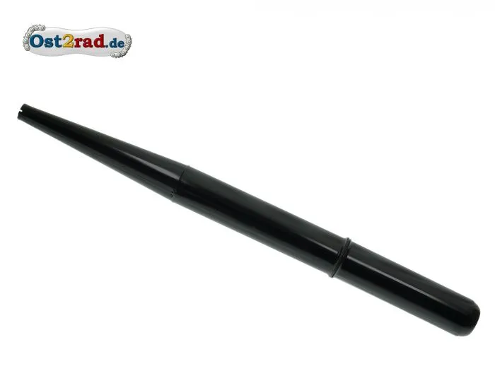 Auspuff SCHWARZ inkl. hinterer Auspuffschelle S50 S51 SR50 KR51/2