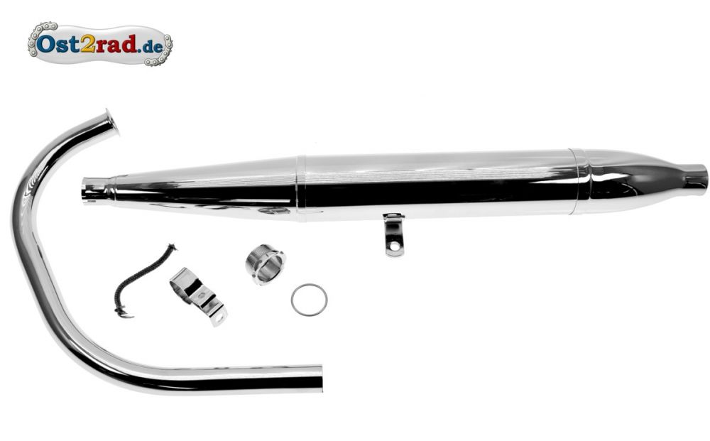 Auspuffsatz AWO Sport 850mm - 35mm Zigarre Auspuffsatz AWO Sport 850mm - 35mm Zigarre