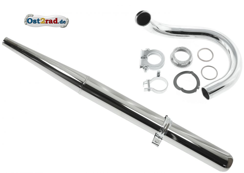 Auspuff SET SIMSON Roller SR50 SR80 28mm
