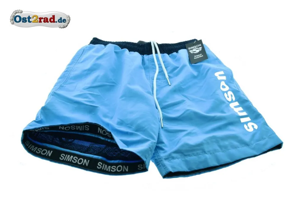 Badehose hellblau Simson - verschiedene Größen Badehose hellblau Simson - verschiedene Größen