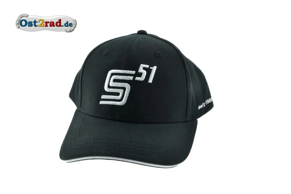 Basecap Schirmmütze mit S51 Schriftzug Basecap Schirmmütze mit S51 Schriftzug