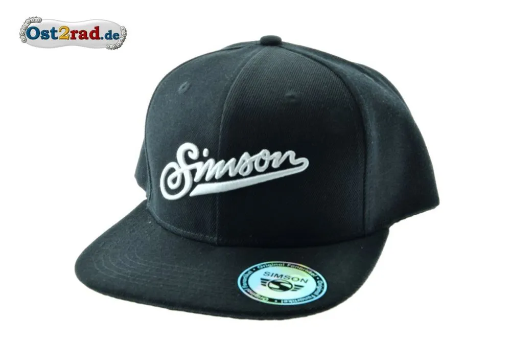Basecap Schirmmütze schwarz SIMSON Schriftzug Basecap Schirmmütze schwarz SIMSON Schriftzug