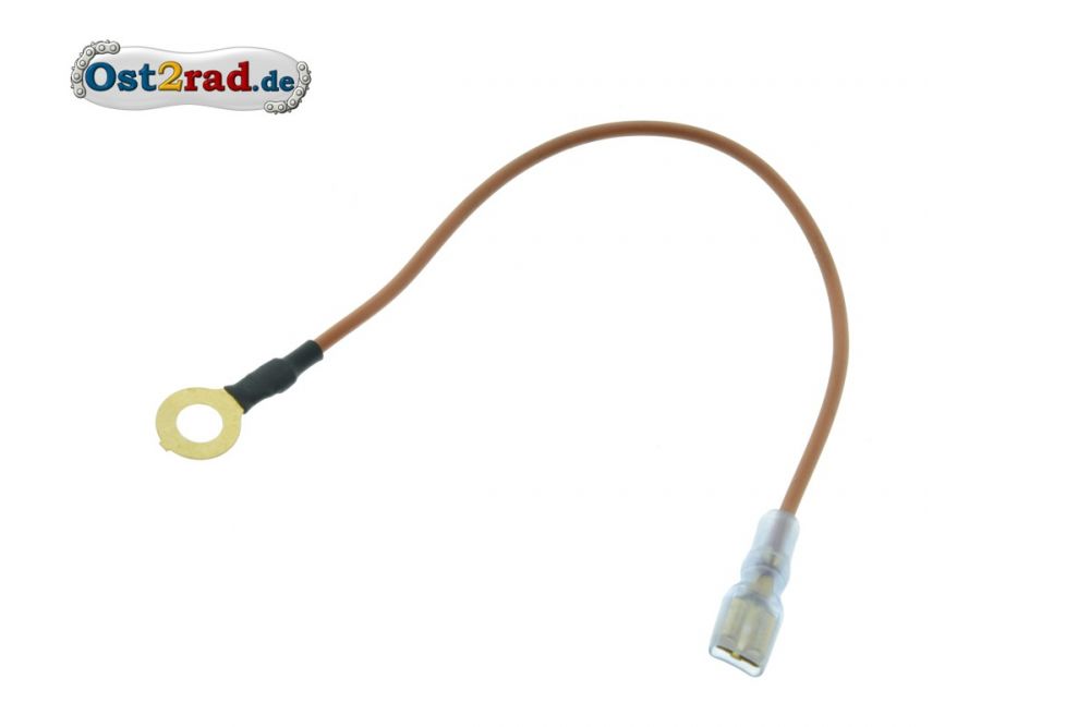 Batterie Anschluss Kabel vorgefertigt BRAUN Simson und MZ Batterie Anschluss Kabel vorgefertigt BRAUN Simson und MZ