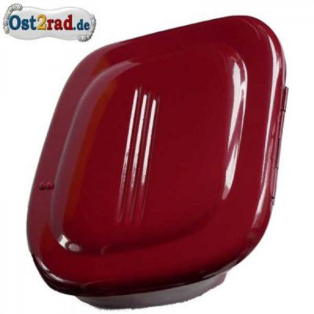 Battery box for Jawa 125 to 350 new red Battery box for Jawa 125 to 350 new red