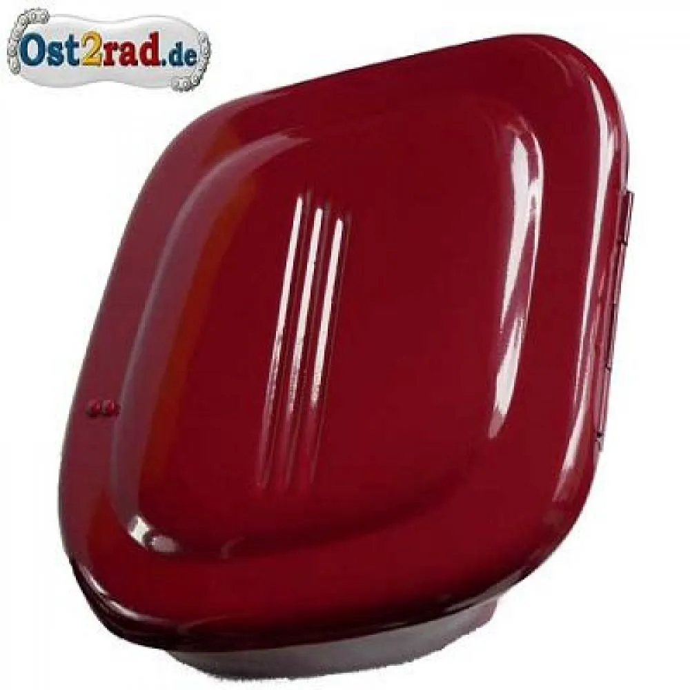 Battery box for Jawa 125 to 350 new red Battery box for Jawa 125 to 350 new red