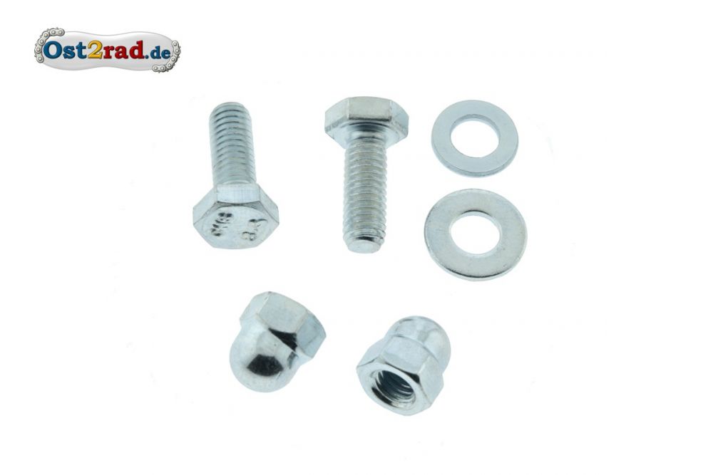 Befestigungs Set Ansatzstück hinterrad Kotflügel MZ ETZ 250 Befestigungs Set Ansatzstück hinterrad Kotflügel MZ ETZ 250