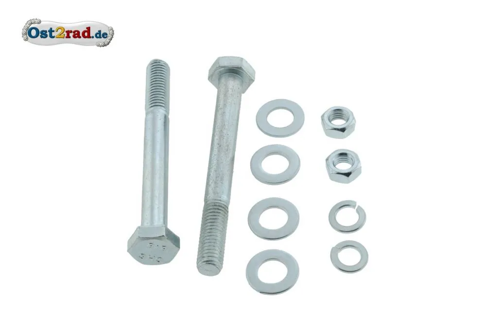 Befestigungs Set Sattelträger am Rahmen MZ ES, ETS, TS 125/150 Befestigungs Set Sattelträger am Rahmen MZ ES, ETS, TS 125/150