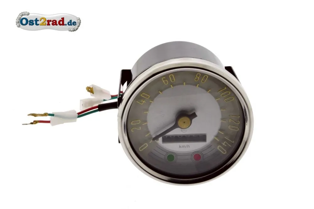 Bernsteintacho für MZ ES125 ES150 ES250 ES300, Doppelport, 6V Bernsteintacho für MZ ES125 ES150 ES250 ES300, Doppelport, 6V