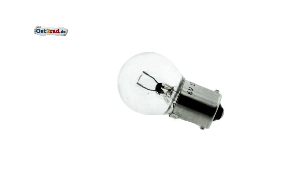 Birne 6V 15W Ba15s GLÜWO Birne 6V 15W Ba15s GLÜWO
