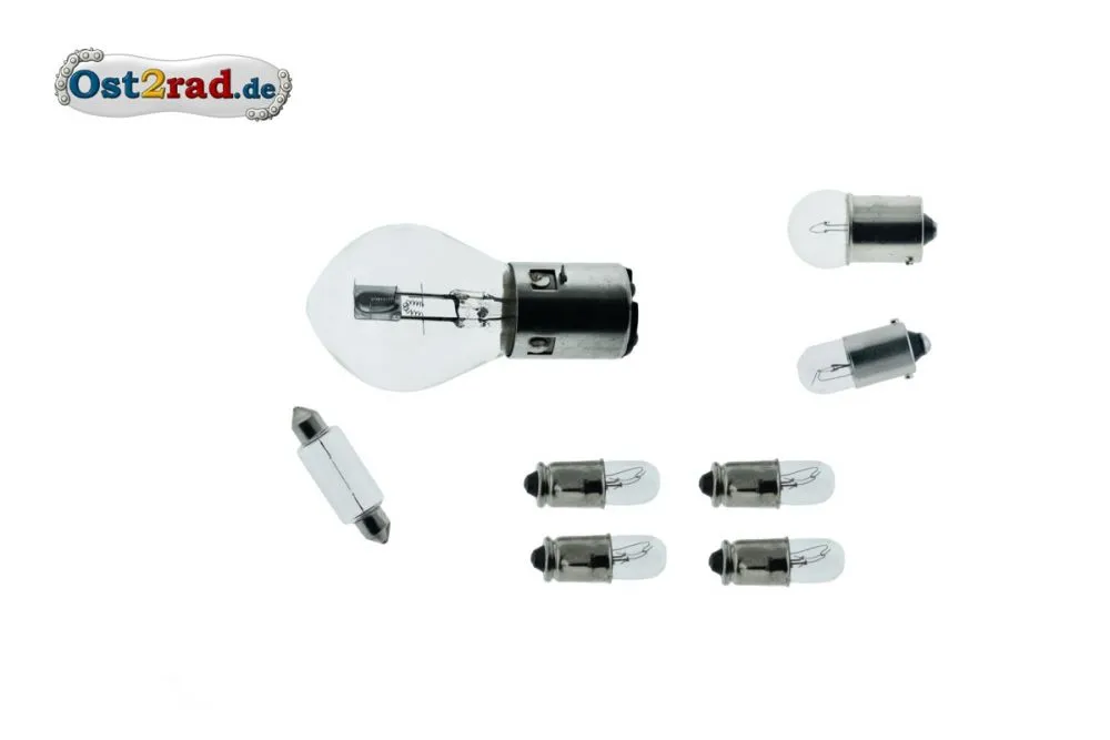 Birnensatz Glühlampen 6V passend für IWL SR56 SR59 Birnensatz Glühlampen 6V passend für IWL SR56 SR59