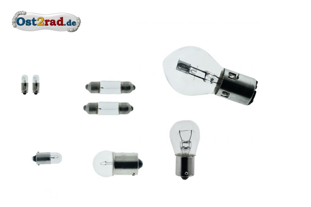 Birnensatz Glühlampen VAPE SIMSON Schwalbe KR51/2