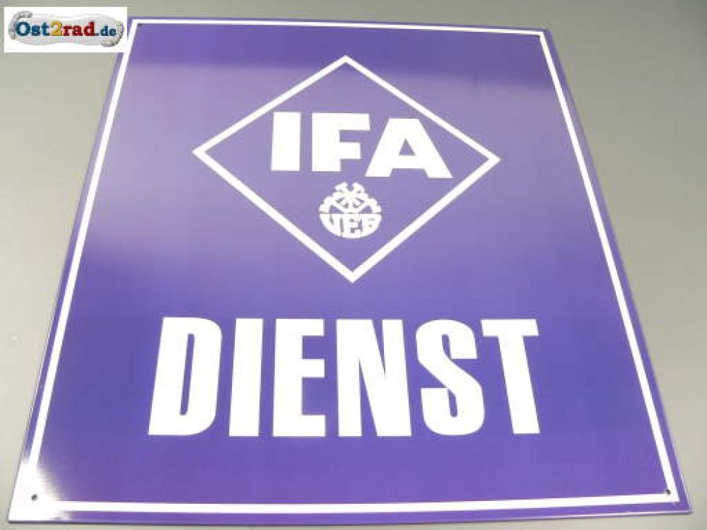 Tin Sign IFA SERVICE Tin Sign IFA SERVICE