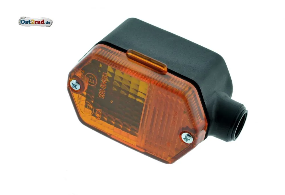 Blinker eckig passend für Simson SR50 SR80 S53 MZ ETZ mit Prüfzeichen Blinker eckig passend für Simson SR50 SR80 S53 MZ ETZ mit Prüfzeichen
