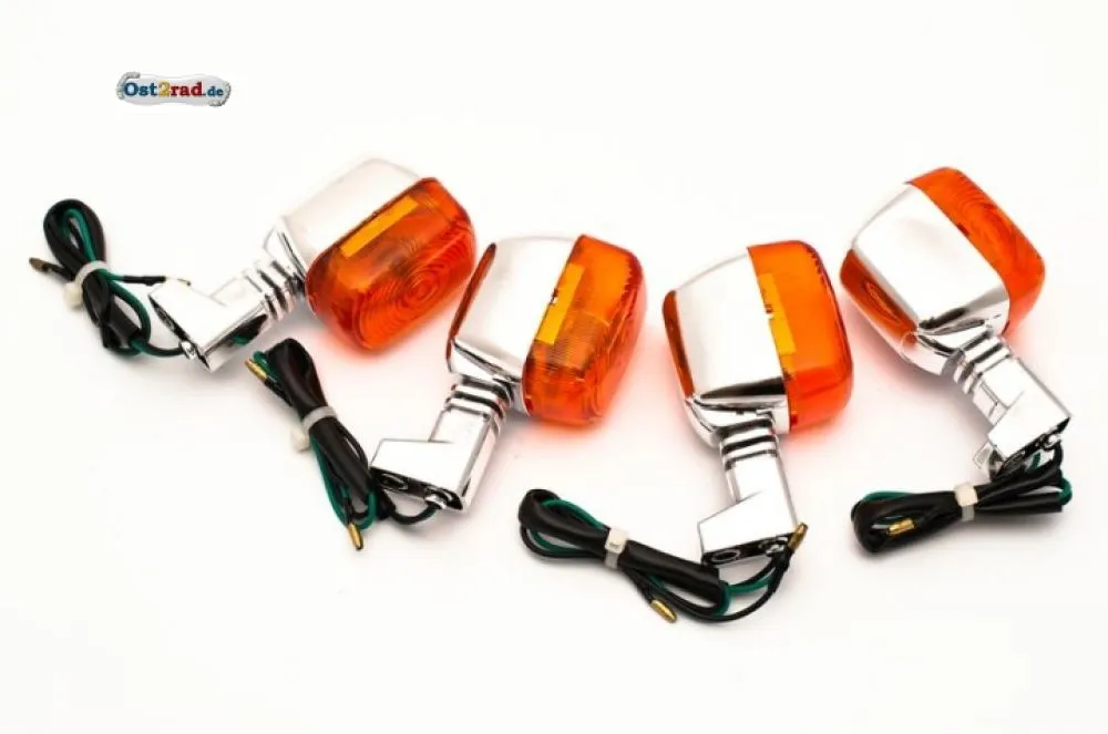 Blinker Satz SR50 S53 chrom-orange Blinker Satz SR50 S53 chrom-orange