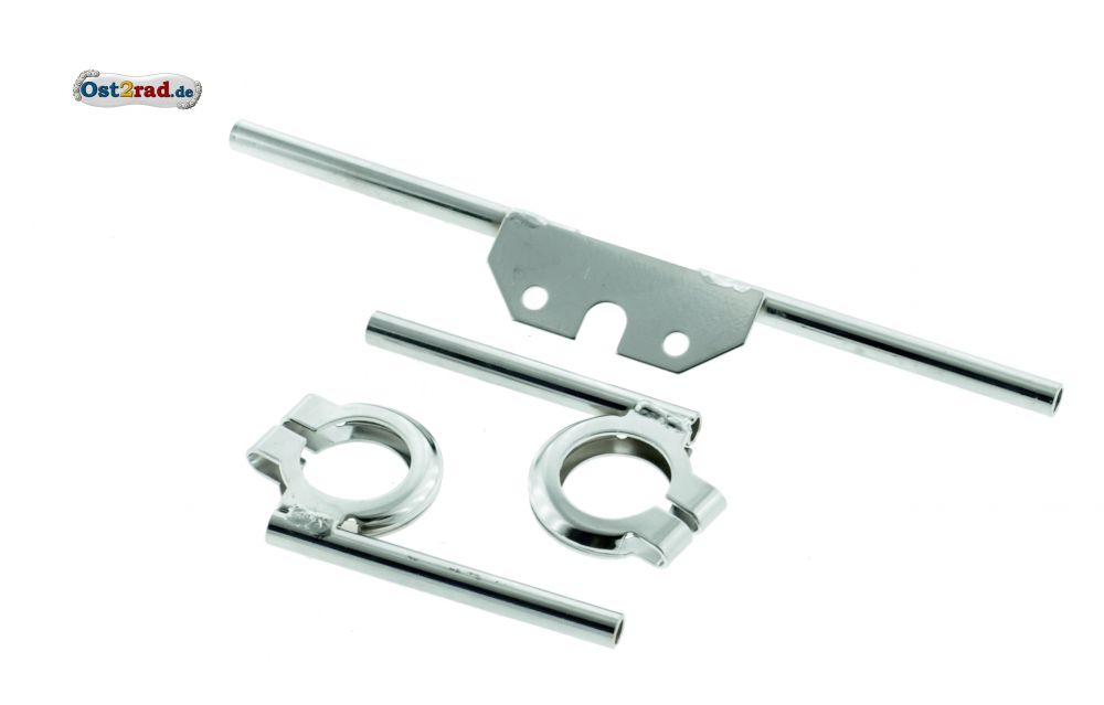 Blinkleuchtenträger Set vorn und hinten passend für Simson S51 S50 Chrom Blinkleuchtenträger Set vorn und hinten passend für Simson S51 S50 Chrom