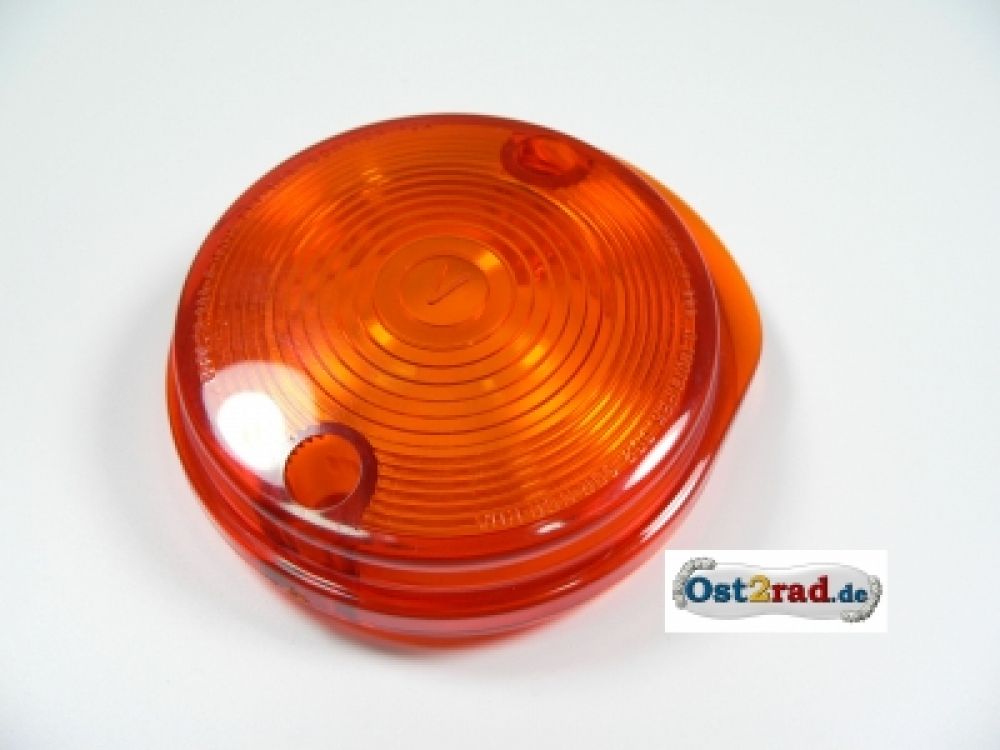 Indicator glass orange in front MZ and SIMSON