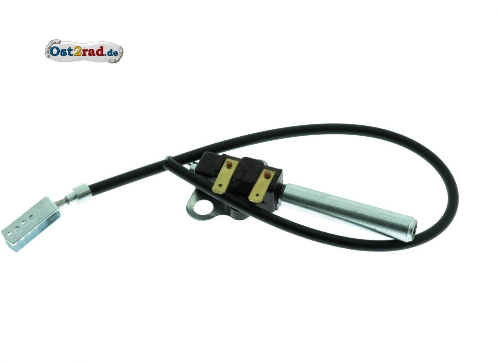 Bowdenzug mit Bremslichtschalter JAWA 640 Bowdenzug mit Bremslichtschalter JAWA 640