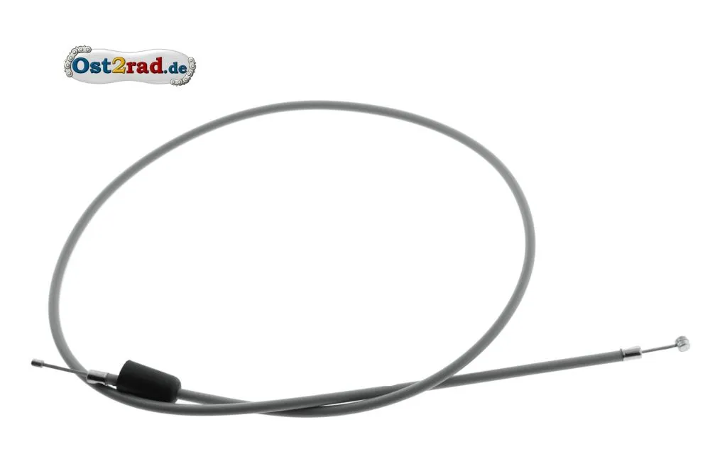 Bowdenzug Gas GRAU ETS125 150 250 2 TEILIGES KOPFSTÜCK FLACH Bowdenzug Gas GRAU ETS125 150 250 2 TEILIGES KOPFSTÜCK FLACH