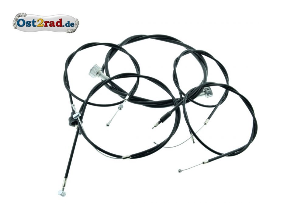Cable set with front brake MZ ETZ, TS 250 Cable set with front brake MZ ETZ, TS 250