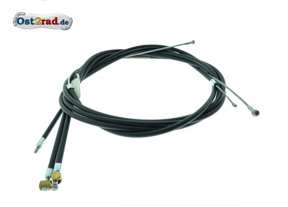 Bowdenzugsatz SIMSON AWO Sport Touren ohne Stellschraube, schwarz Bowdenzugsatz SIMSON AWO Sport Touren ohne Stellschraube, schwarz
