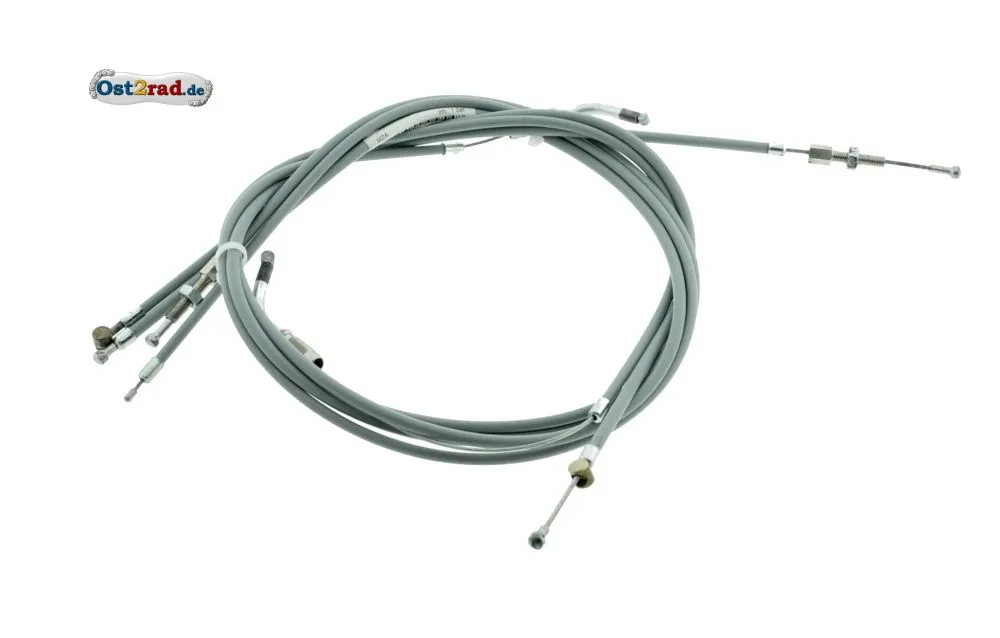 Bowdenzugsatz SIMSON SR2 grau (Import) Bowdenzugsatz SIMSON SR2 grau (Import)