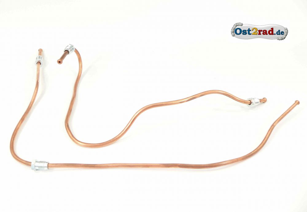 Brake hose for side car Superelastic, copper line