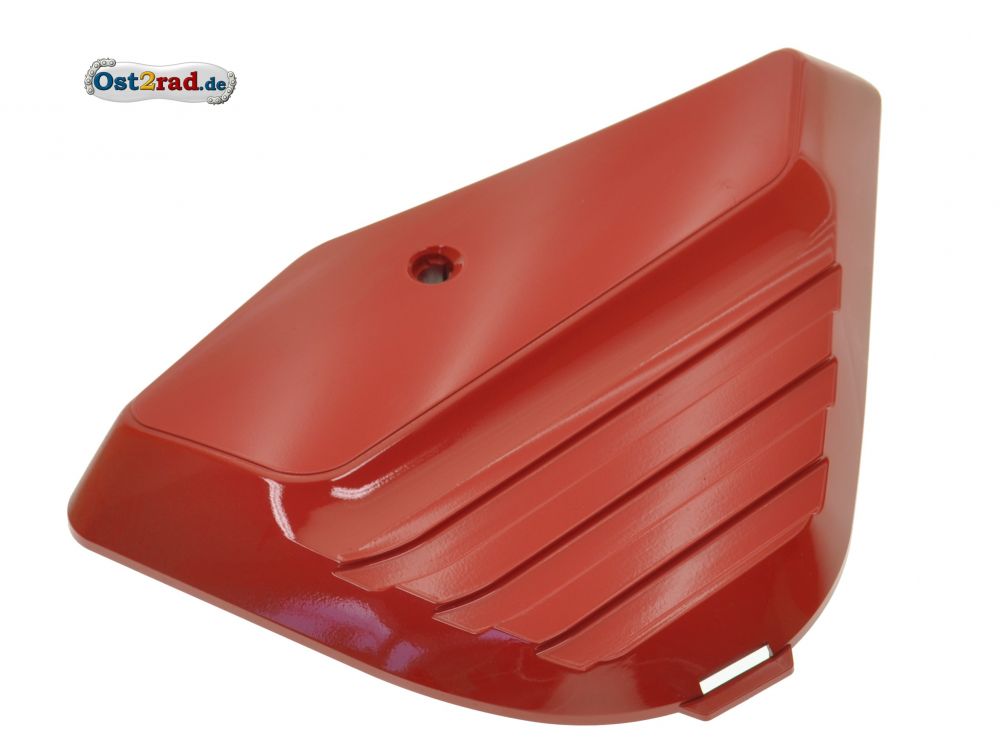 Seitendeckel links S53 S83 KAMINROT lackiert mit Schlossgehäuse Seitendeckel links S53 S83 KAMINROT lackiert mit Schlossgehäuse