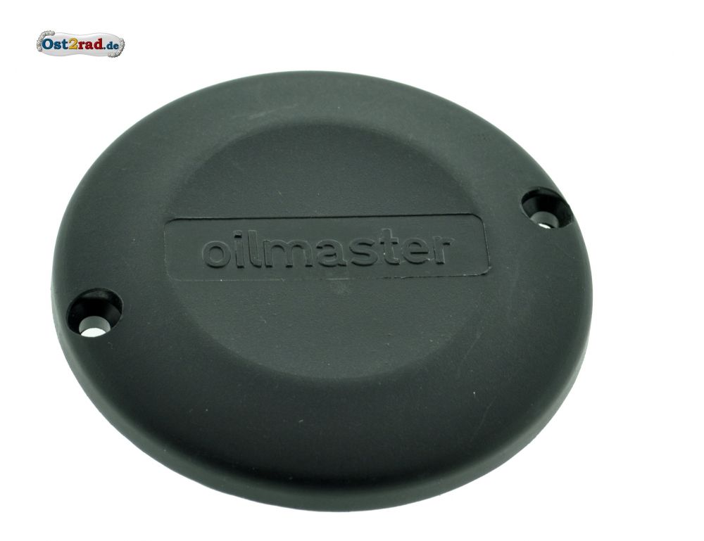Deckel Oilmaster schwarz Motor JAWA 638 639 640 Deckel Oilmaster schwarz Motor JAWA 638 639 640